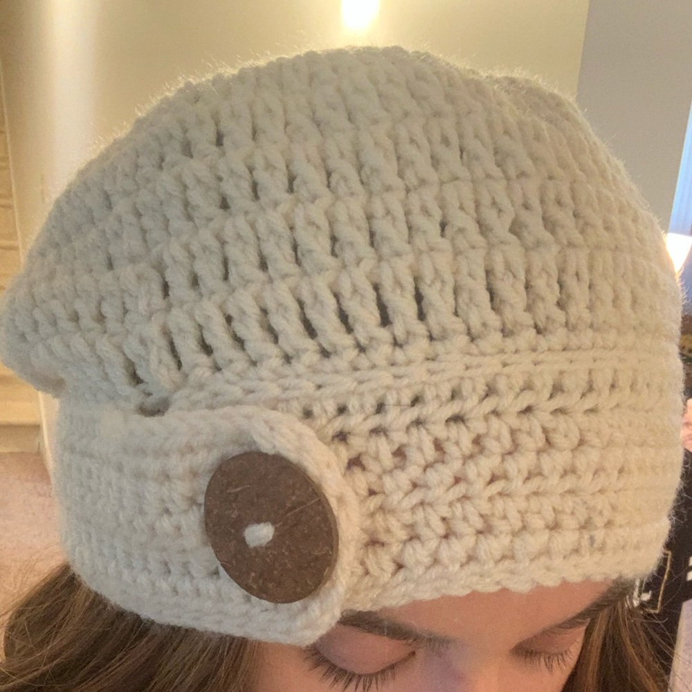 Crochet beanie